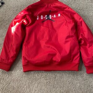 Air Jordan red winter coat